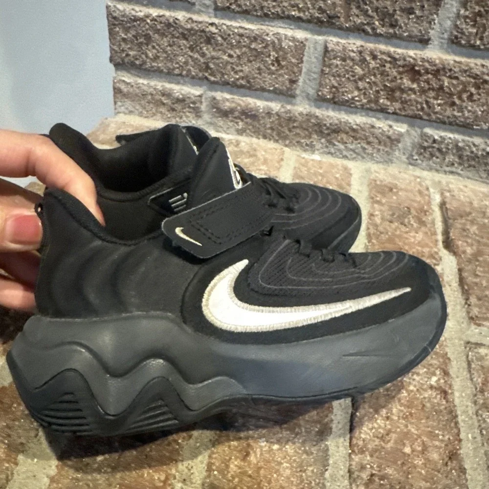 Nike Giannis Immortality 4 GS Black‎ FZ6734-001 Size 12C Little Kids